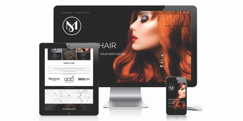 Sites para Salão de Beleza e Clínicas de Estética 